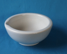 ムライト質乳鉢（化陶形）