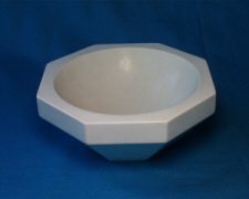 高純度アルミナ角形乳鉢